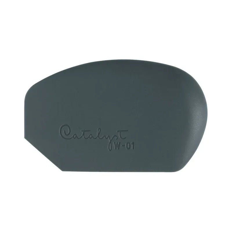 Catalyst Tool Wedge, Silicone, Mixed Media Paintbrush, Gray, Size 1, 1 Count