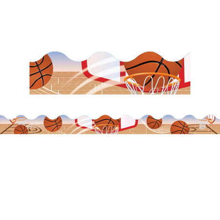 Basketball Deco Trim&reg;, 37 Feet