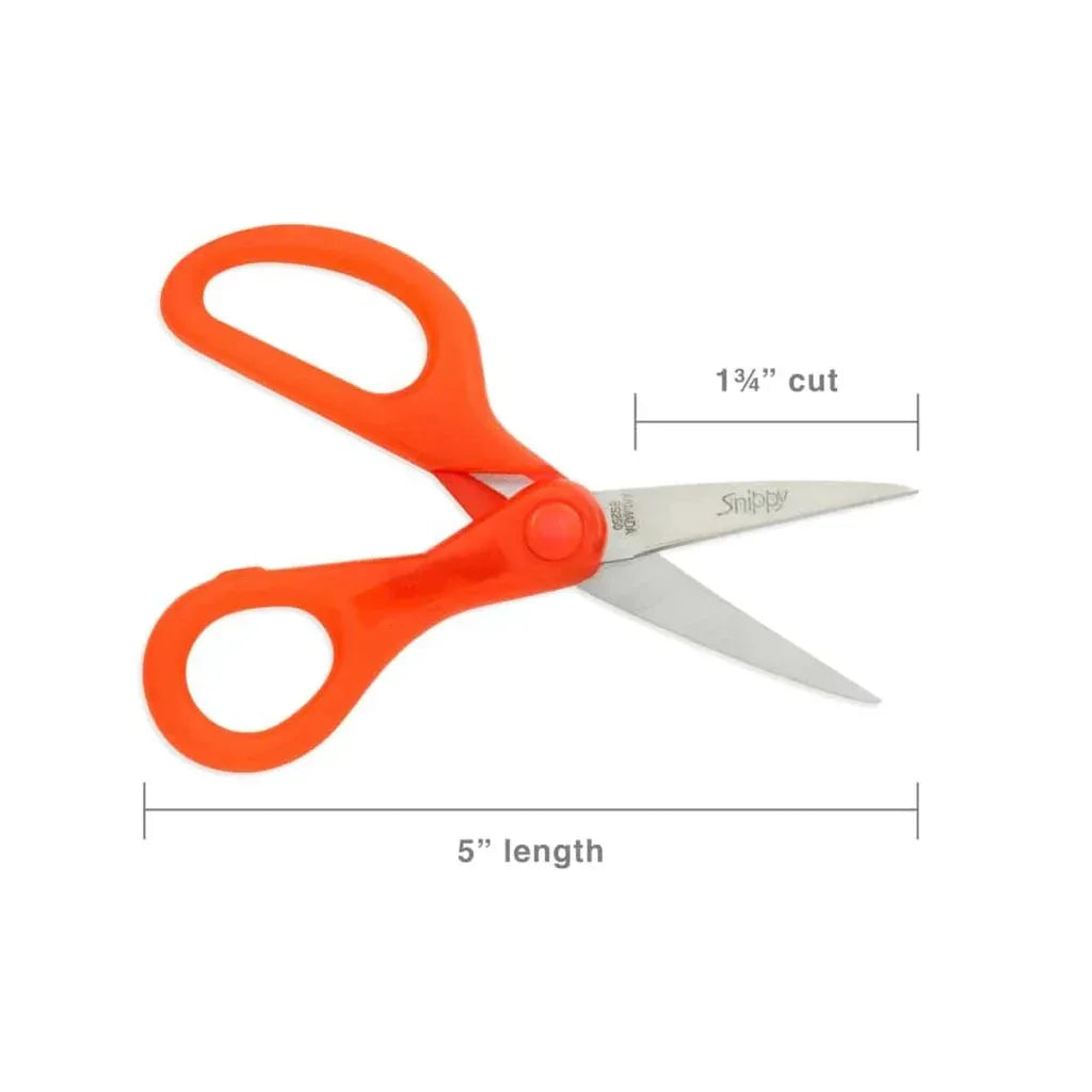 Snippy Easy Grip 5″ Pointed Tip Scissors