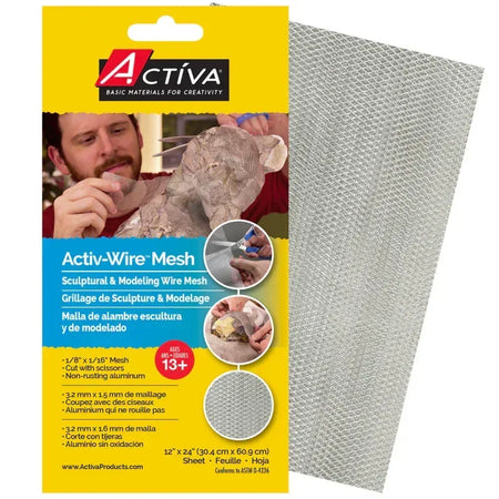Activ-Wire™ Mesh, Small Weave, 12 in. x 24 in. Sheet