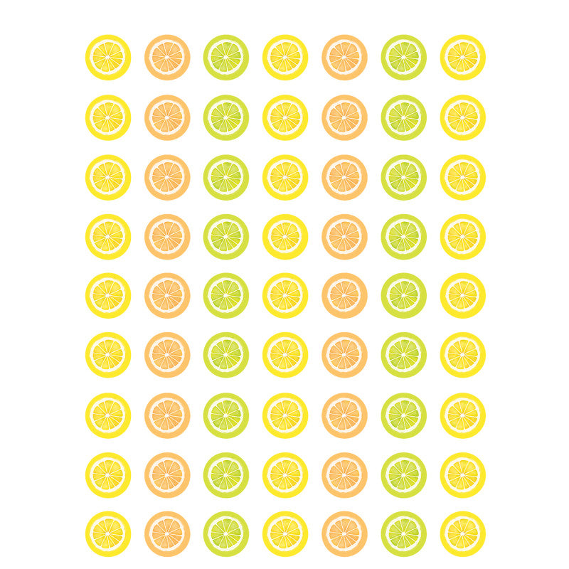 Lemon Zest Mini Stickers, Pack of 378