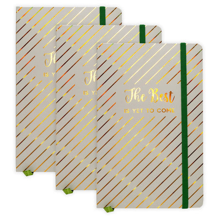 Haze Journal, 8.2" x 5.11", Green, Pack of 3