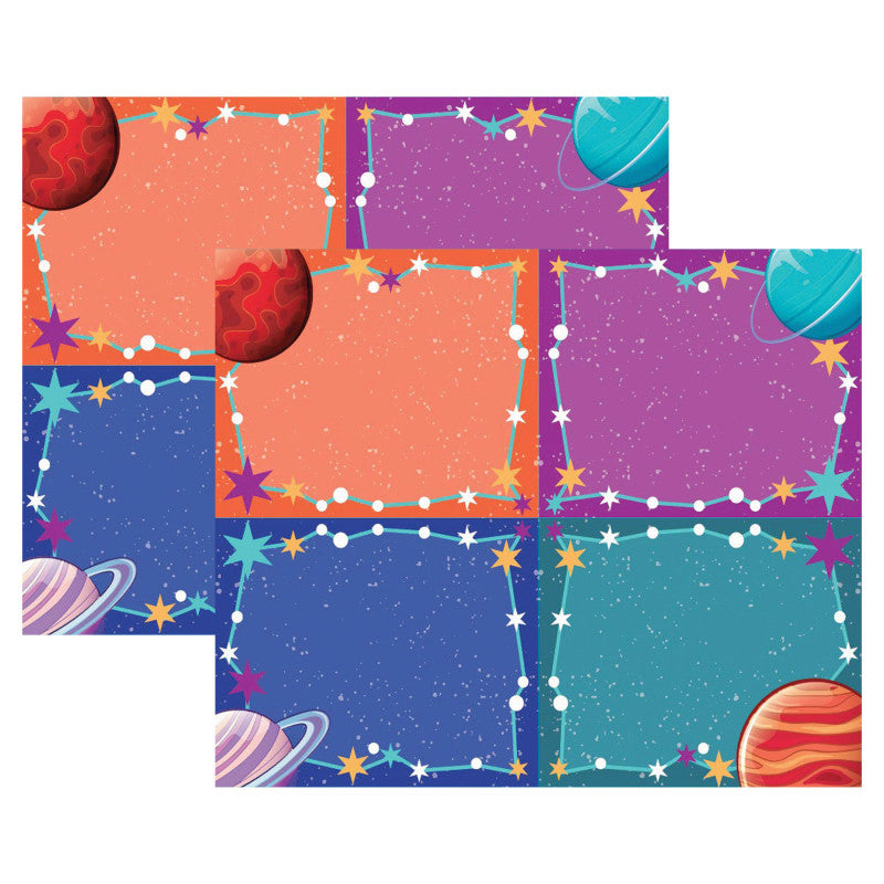 Mission to Explore Name Tags, 80 Count, 2-Pack