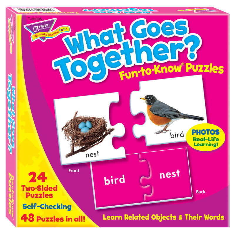 What Goes Together? Fun-to-Know&reg; Puzzles