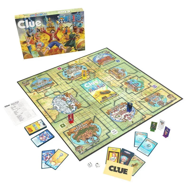 CLUE® One Piece Board Game