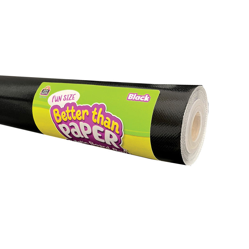 Fun Size Better Than Paper&reg; Bulletin Board Roll, 18" x 12', Black