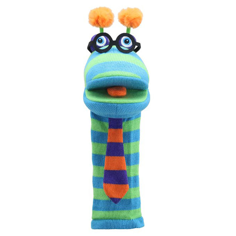 Eco Knitted Puppet: Dylan