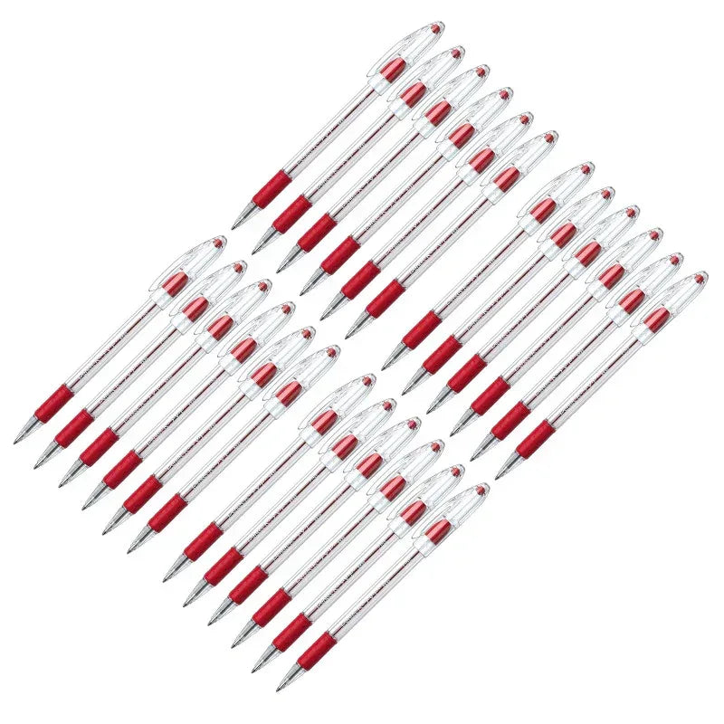 R.S.V.P.&reg; Ballpoint Pen, Fine Point, Red, Pack of 24