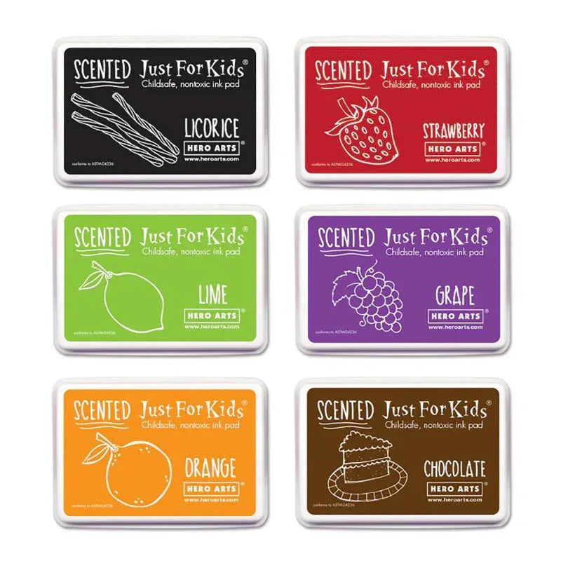 Just for Kids&reg; Scented Ink Pad Bundle, Pack of 6