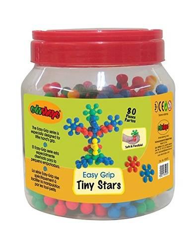 Edushape Ez-Grip Tiny Stars 80 Piece Set