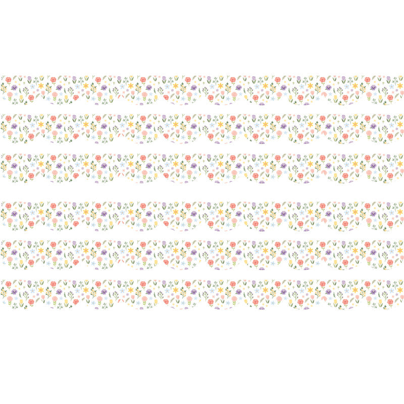 Cottagecore Die-Cut Border Trim, 35 Feet Per Pack, 6 Packs