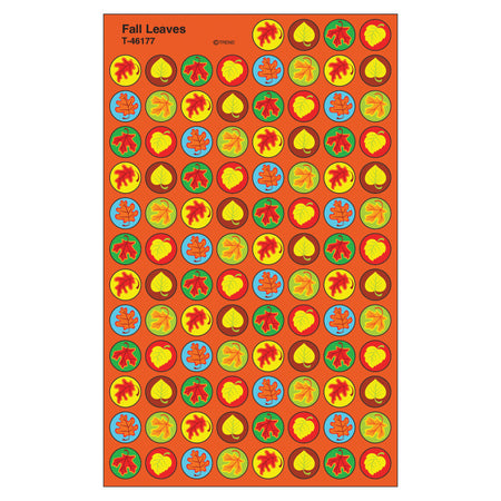 Fall Leaves superSpots&reg; Stickers, 800 ct