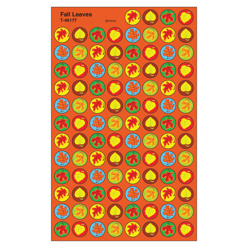 Fall Leaves superSpots&reg; Stickers, 800 ct
