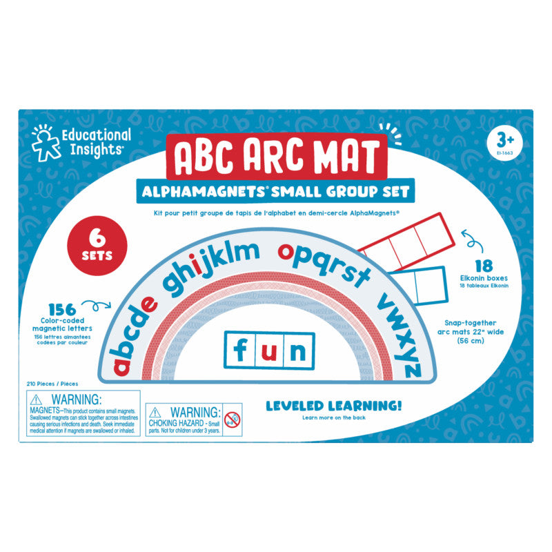 AlphaMagnets&reg; ABC Arc Mat, Pack of 6