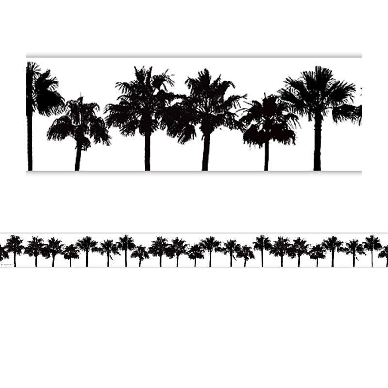 Coco Palms Straight Border Trim, 35 Feet