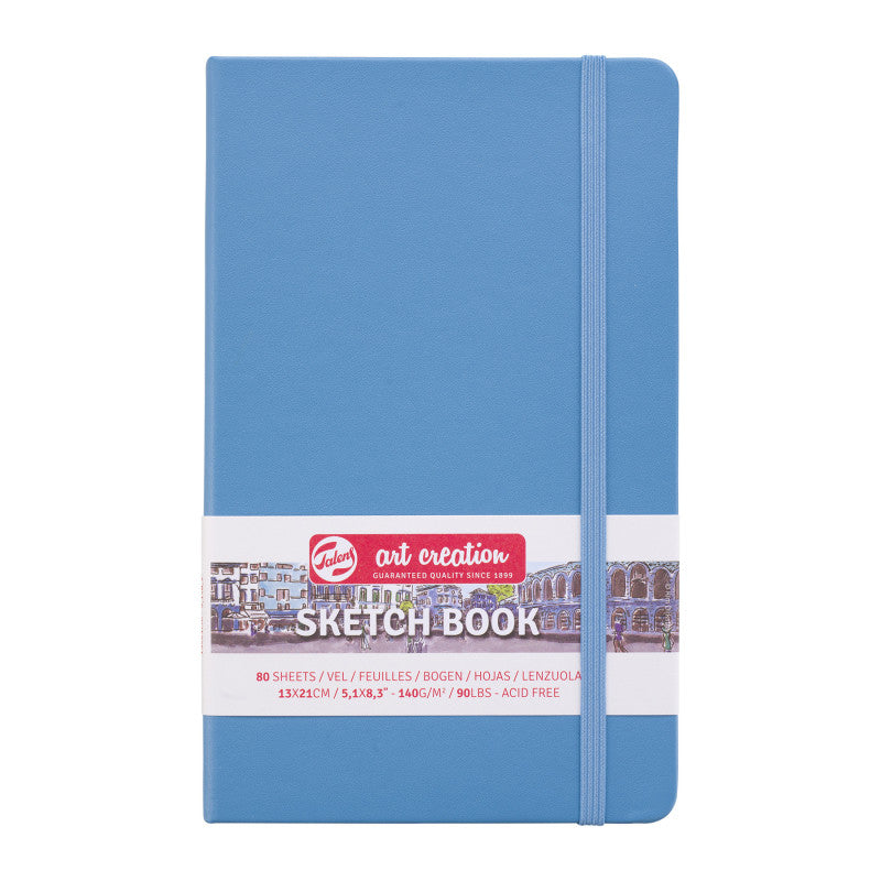 Sketchbook, 80 Sheets, 90lbs, Lake Blue Cover, 5.1" x 8.3" eed1141fdcf4668c23803be8d4458d510bd0188f