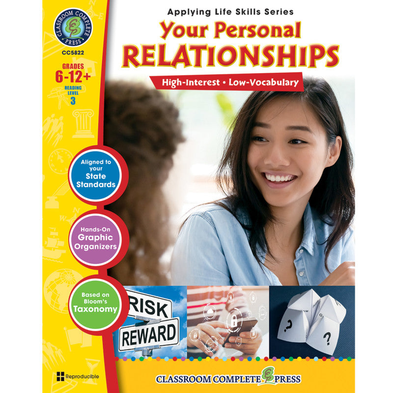 Applying Personal Life Skills: Your Personal Relationships, Reproducible Resource Book