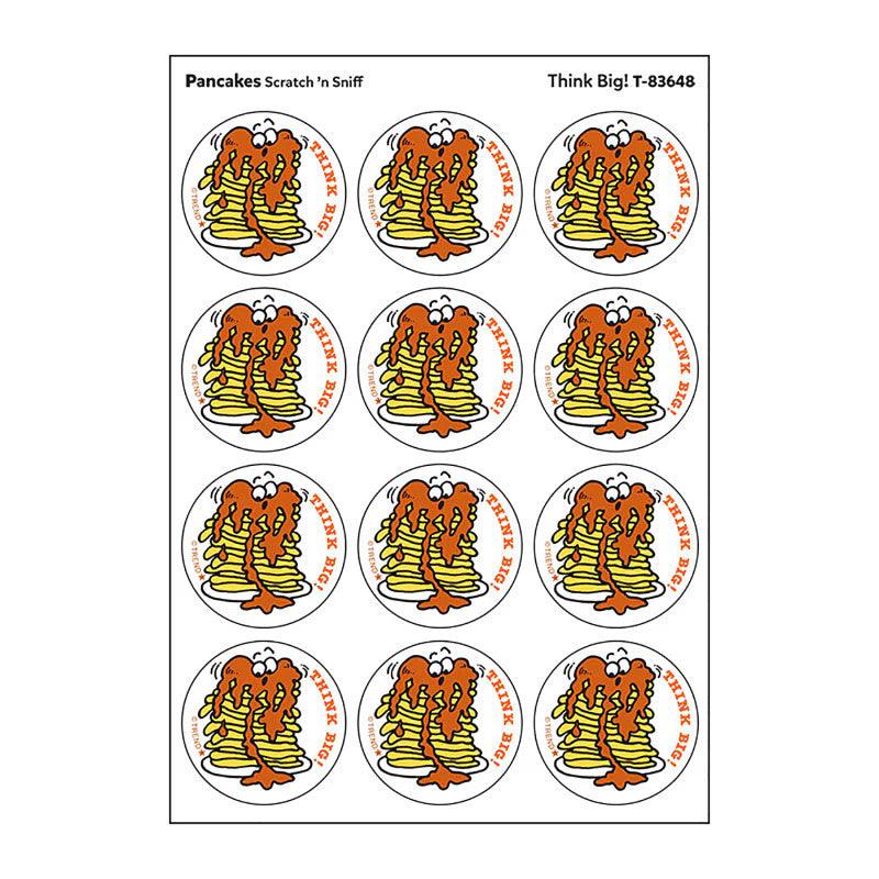 Think Big!/Pancakes scent Retro Scratch 'n Sniff Stinky StickersÂ®, 24 ct.