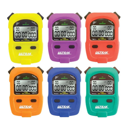 460 Rainbow Stopwatches, Set of 6