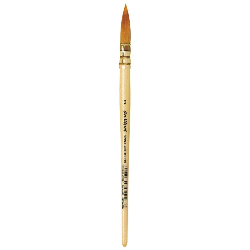 COSMOTOP-SPIN Quill Brush, Synthetic, Watercolor & Indian Ink, Round, Series 488, Size 2