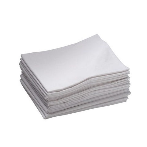 Toddler Cot Sheet - White 40" x 21.75" Pack of 12