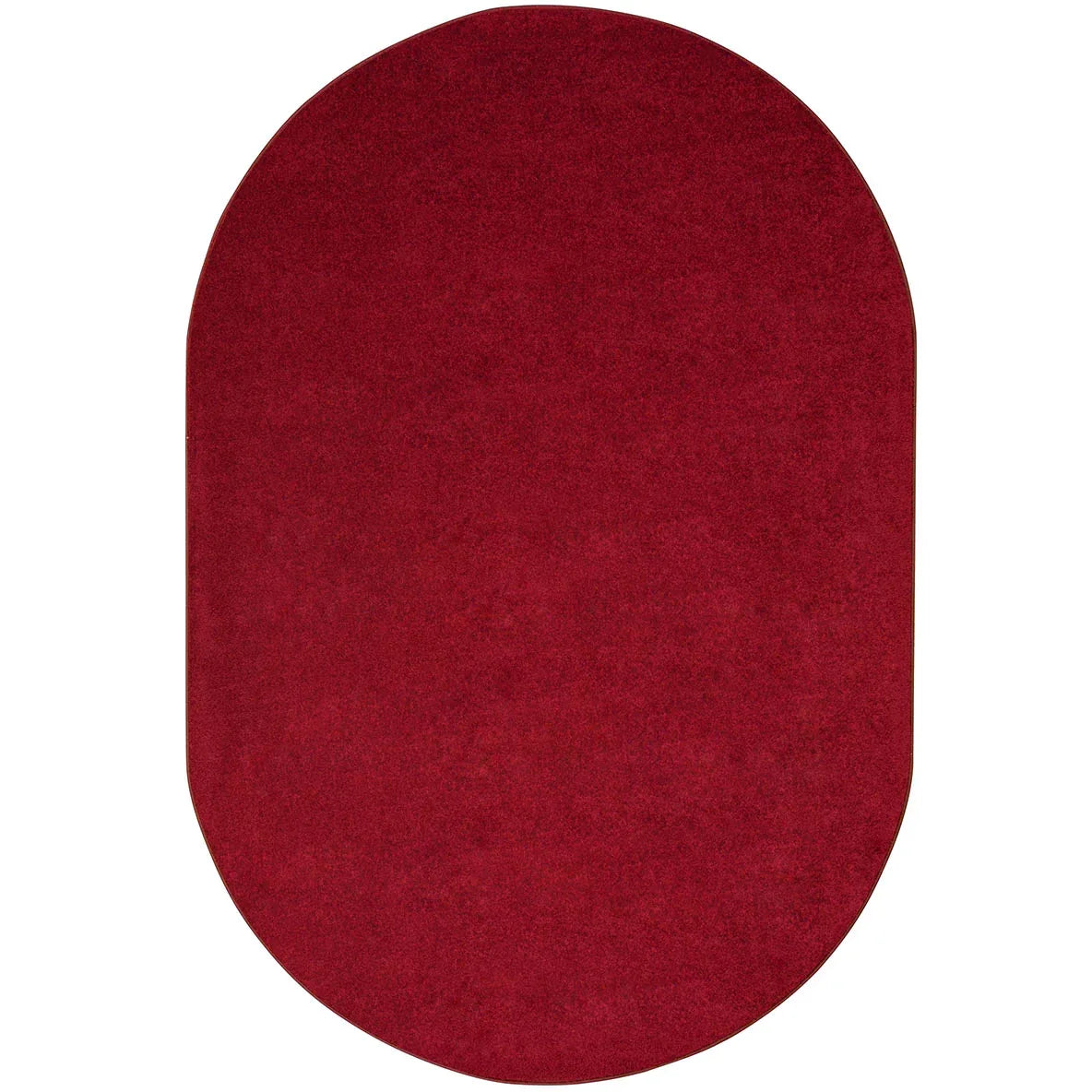 Endurance 12' x 7'6" Oval area rug in color Burgundy
