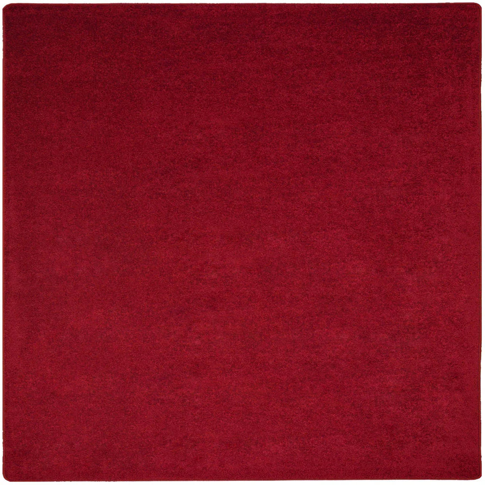Endurance 6' x 6' area rug in color Burgundy
