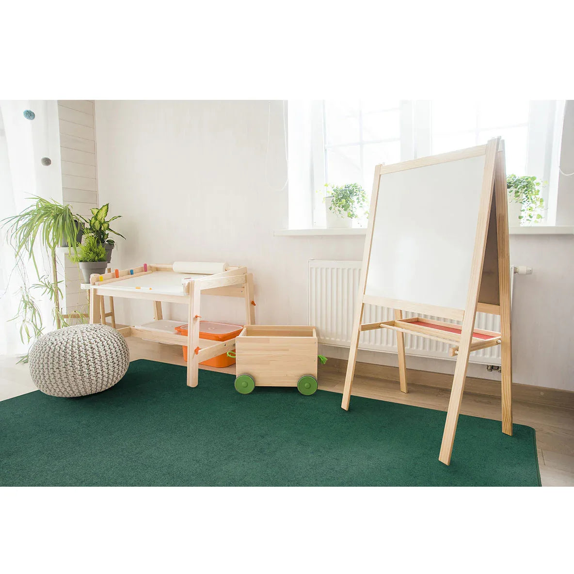 Endurance 12' x 18' area rug in color Forest