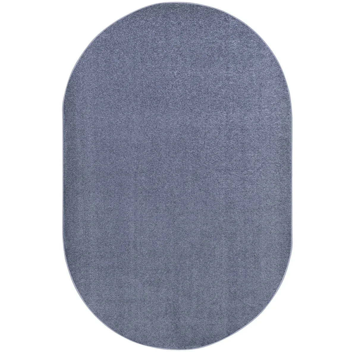 Endurance 12' x 7'6" Oval area rug in color Glacier Blue