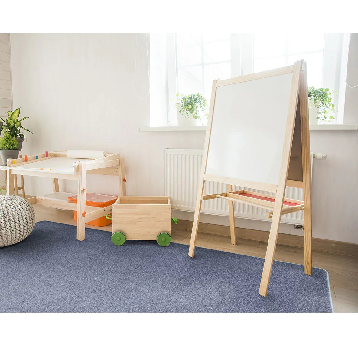 Endurance 12' x 15' area rug in color Glacier Blue