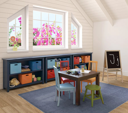 Endurance 12' x 12' area rug in color Glacier Blue
