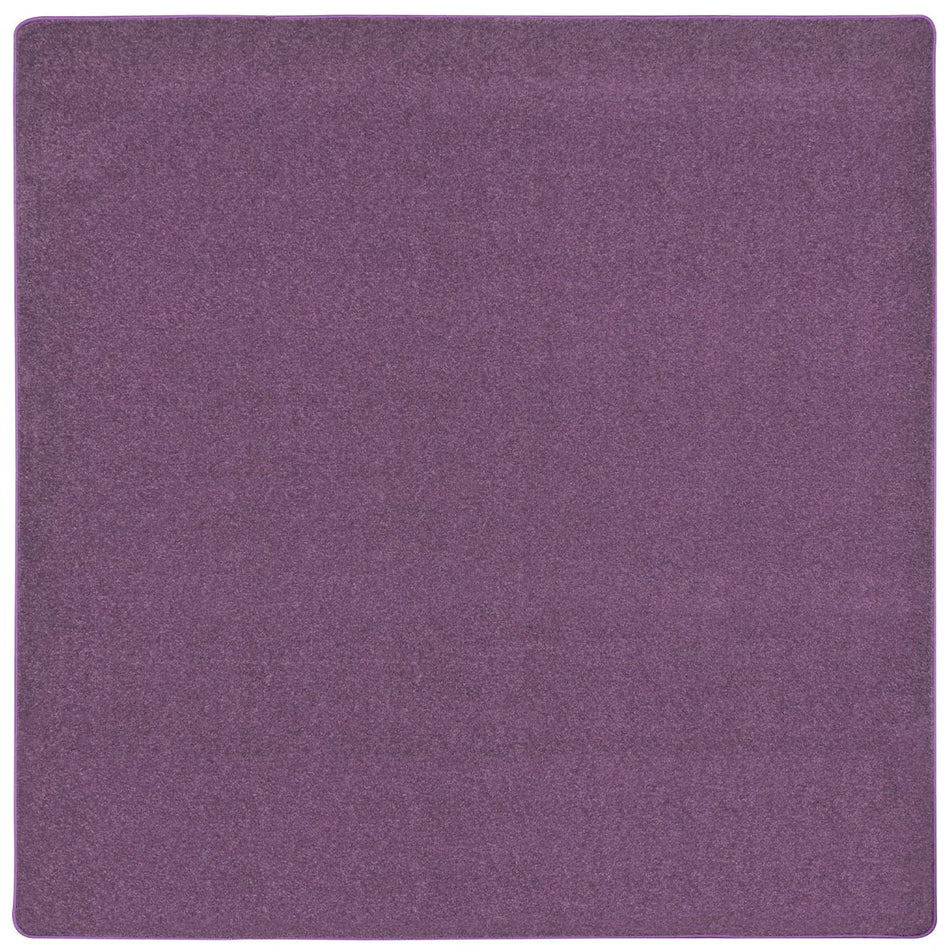 Endurance 12' x 12' area rug in color Purple