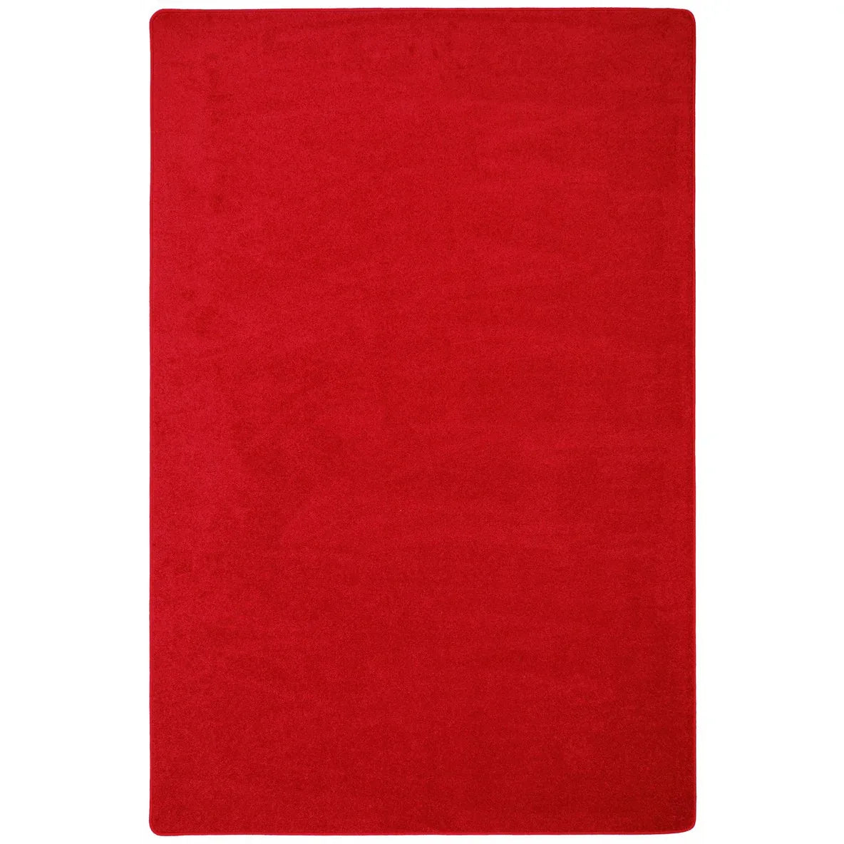 Endurance 4' x 6' area rug in color Red