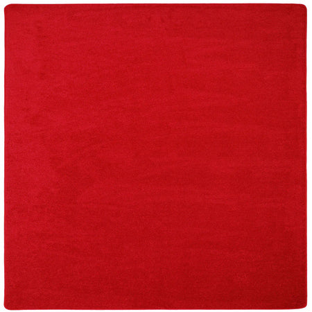 Endurance 6' x 6' area rug in color Red