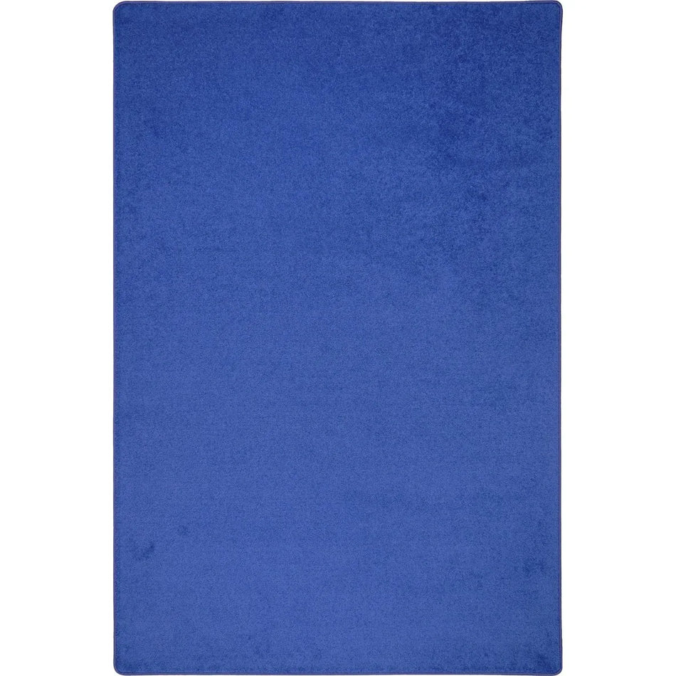 Endurance 6' x 9' area rug in color Royal Blue