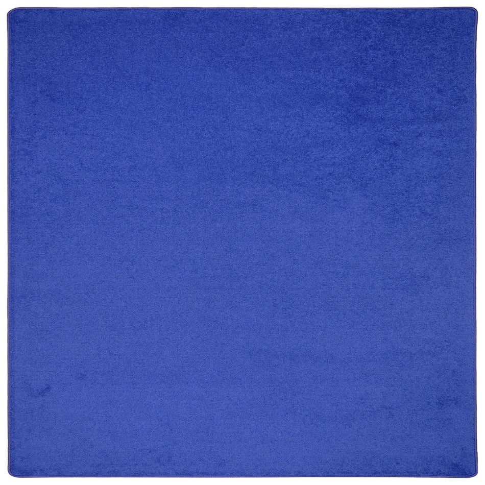 Endurance 6' x 6' area rug in color Royal Blue