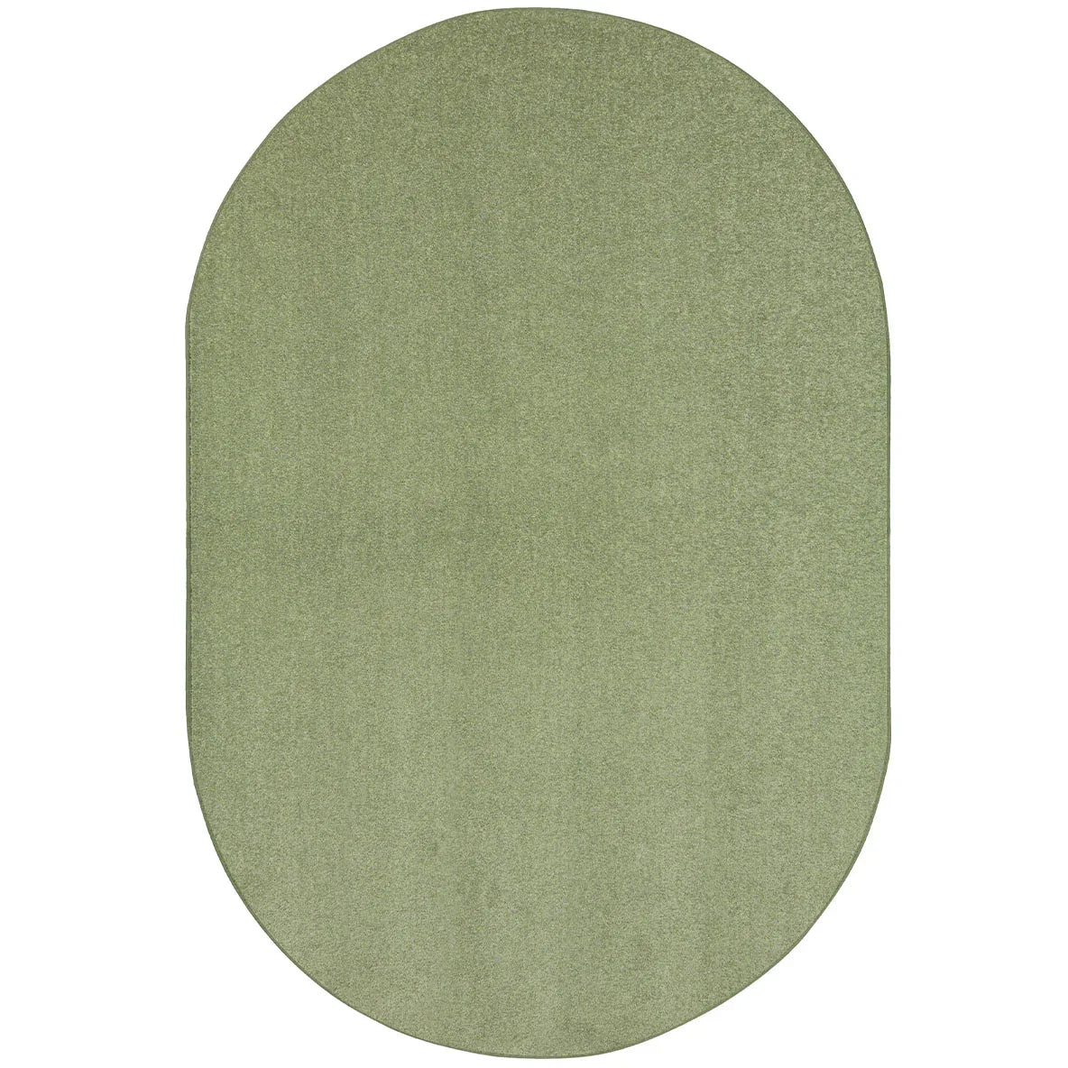 Endurance 6' x 9' Oval area rug in color Sage