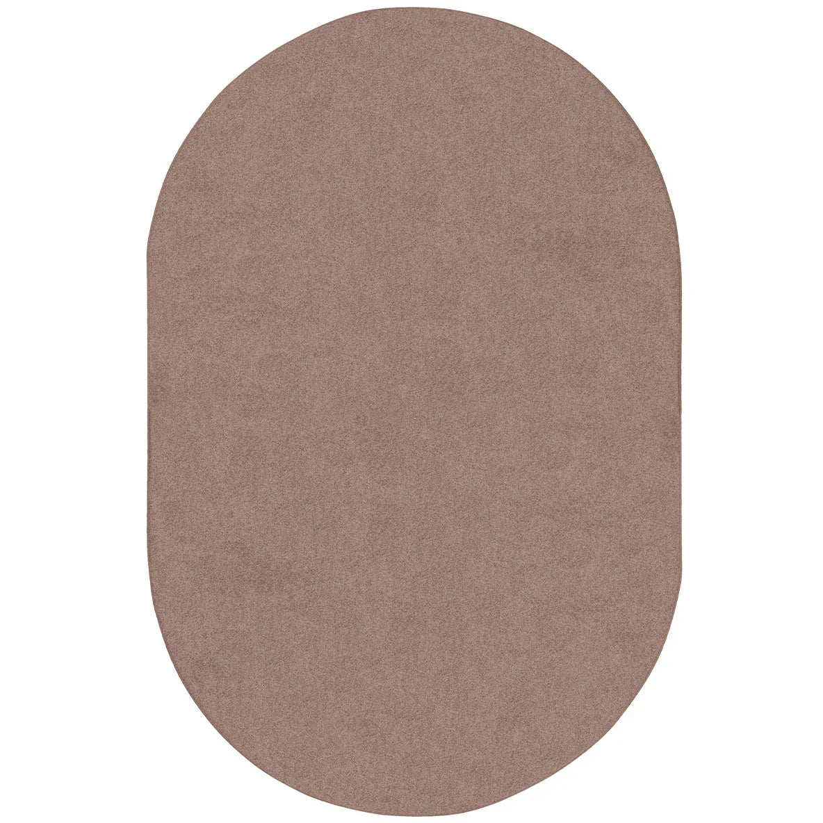 Endurance 12' x 7'6" Oval area rug in color Taupe