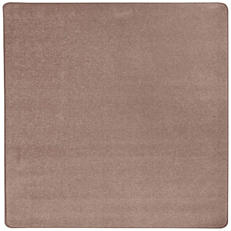 Endurance 6' x 6' area rug in color Taupe
