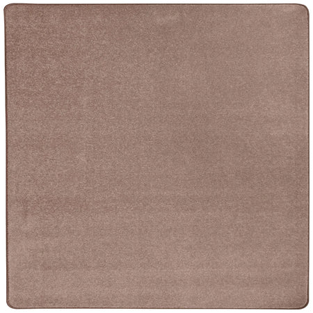 Endurance 12' x 12' area rug in color Taupe