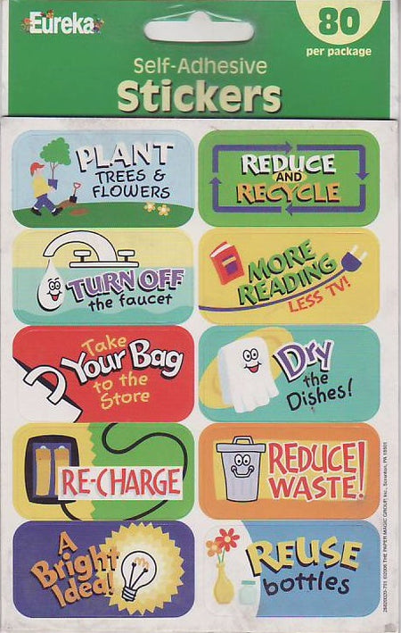 EUREKA Help The Planet Banner Stickers EU-682002