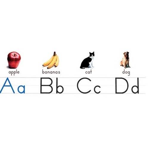 Eureka Manuscript ABC's Bulletin Board with Photos Alphabet Set EU-84744