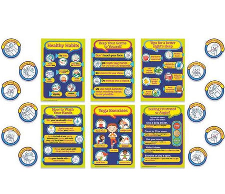 Healthy Habits Bulletin Board Set