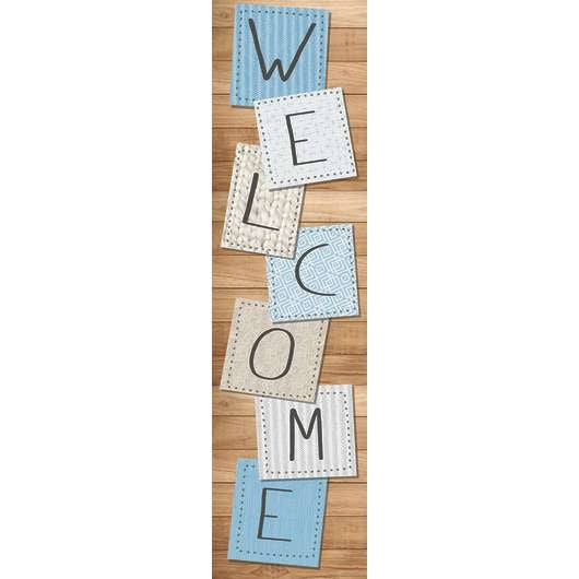 A CLOSE-KNIT CLASS WELCOME BANNER
