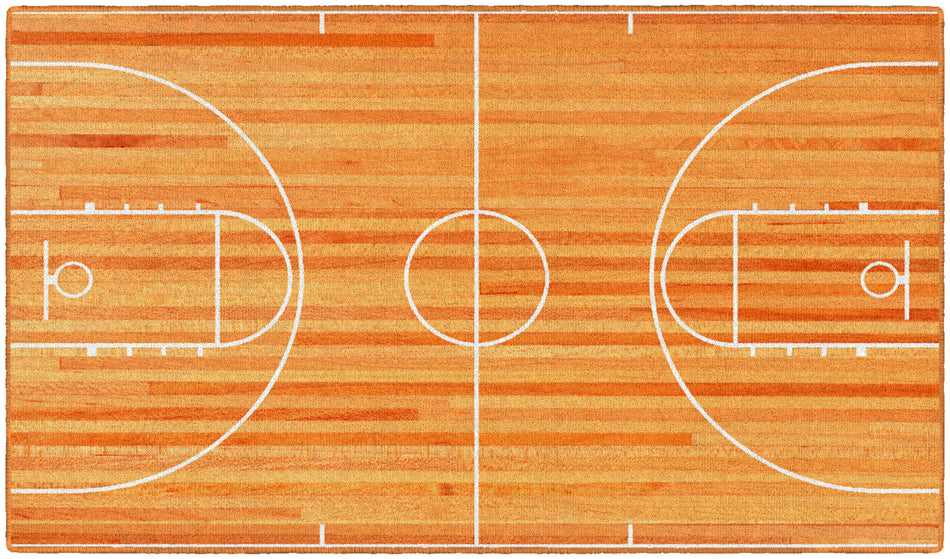 BASKETBALL COURT RECTANGLE CARPETS 20" X 34"