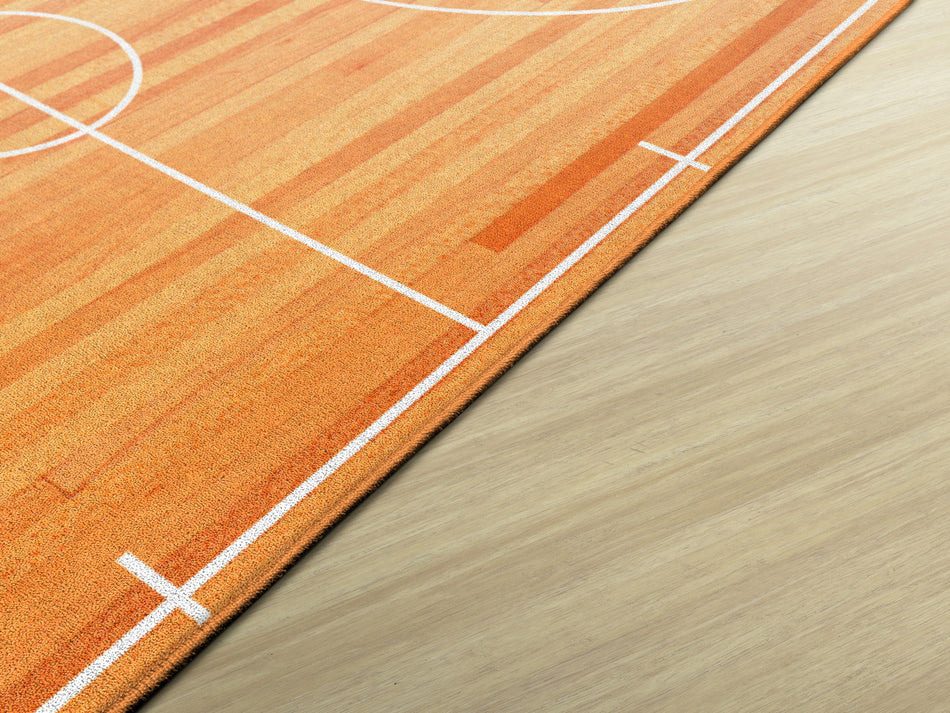 BASKETBALL COURT RECTANGLE CARPETS 5' X 8'