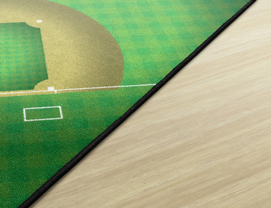 BASEBALL FIELD RECTANGLE CARPETS 30" X 46"