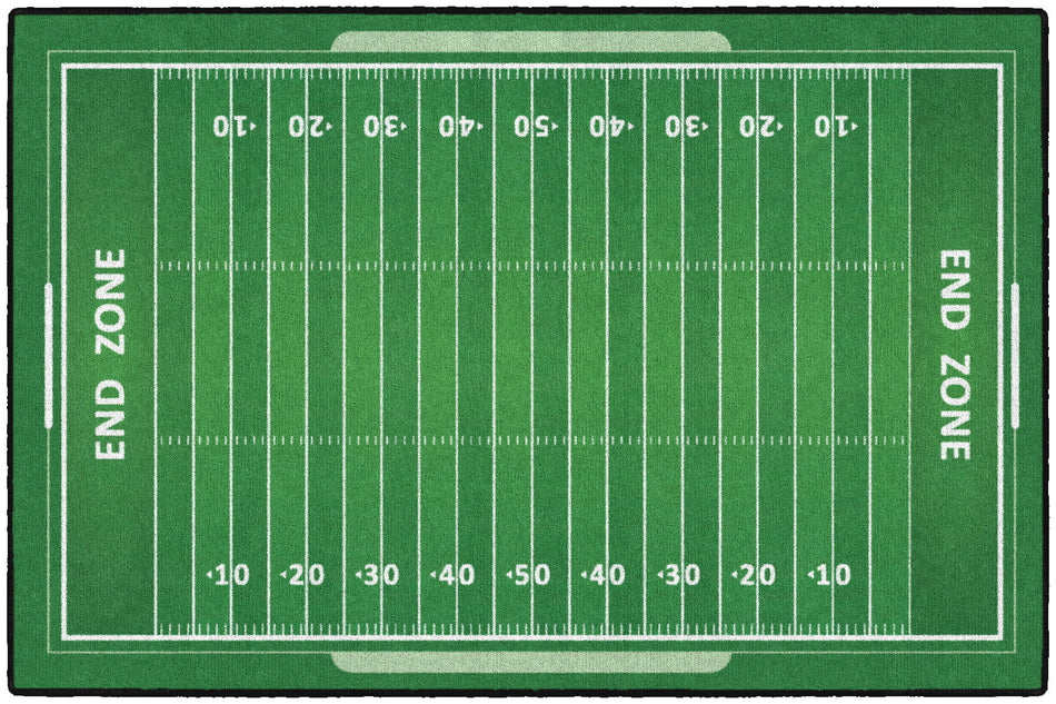 FOOTBALL FIELD RECTANGLE CARPETS 40" X 60"