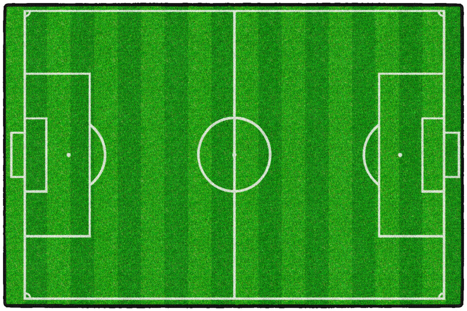 SOCCER FIELD RECTANGLE CARPETS 40" X 60"