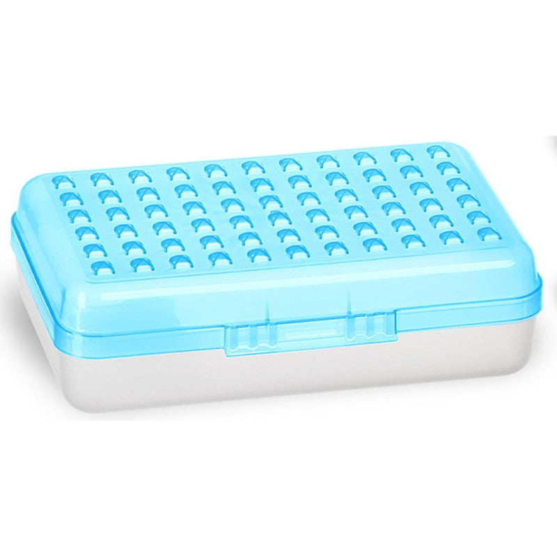 Dots Multipurpose Pencil Case Utility Box, Blue